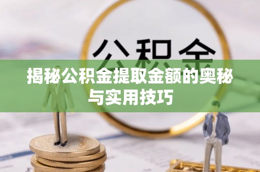 瑞昌揭秘公积金提取金额的奥秘与实用技巧