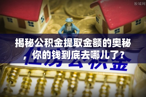 瑞昌揭秘公积金提取金额的奥秘，你的钱到底去哪儿了？